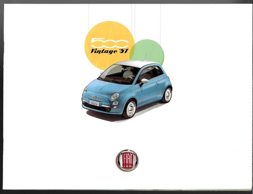 Fiat 500 vintage limited - fiat, '57
