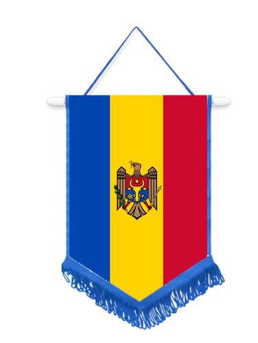 Moldova car wall pennant - moldova,