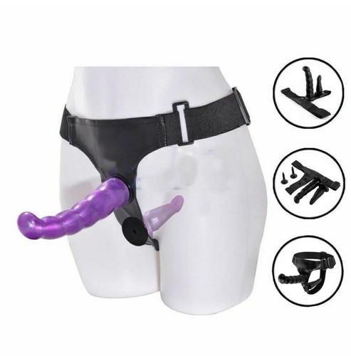 Strap dildo double - on, ended