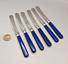 6 Vintage Art Deco Silver