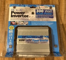 Power Inverter 150-300 Watt AC/DC + USB Outlet Camping Vehicle Campervan Boat