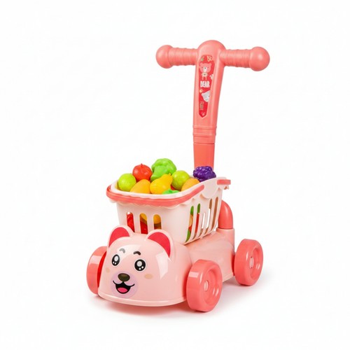 Animal face shopping cart - animal-face, tall