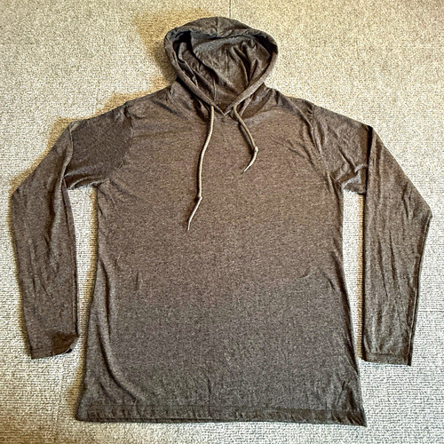 Anvil grey lightweight hoodie - grey,