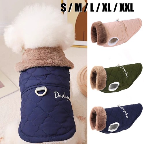 Warm pet dog coats jacket - dog,