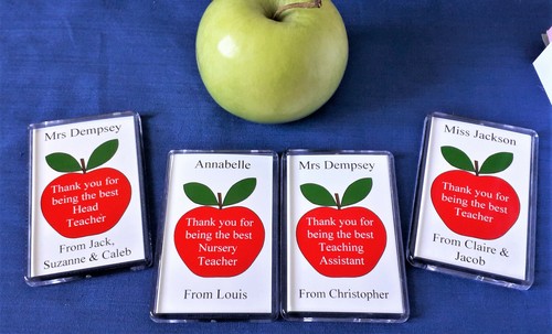 Thank you teacher gift apple - thank,
