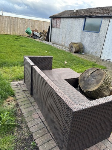 Ratten garden sofa - ratten,