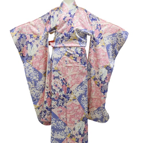 Japanese vintage kimono - japanese,