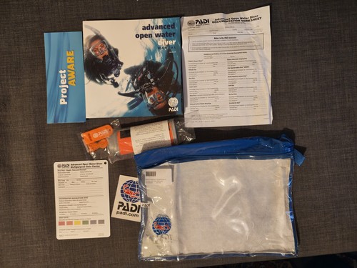 Padi scuba diving - smb, with