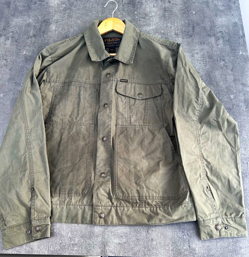 Filson men green button - filson,