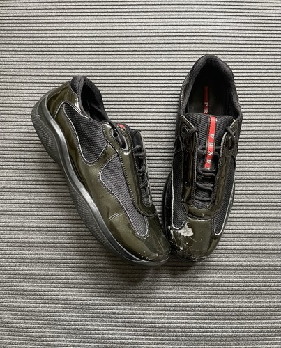 Metallic green prada - 00’s,
