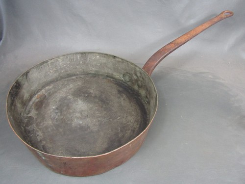 Large antique copper - copper, saute