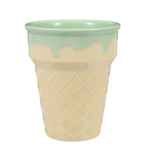 Ceramic waffle cone bowls - waffle,