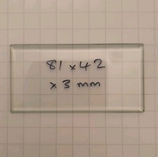 BEVELLED CARRIAGE CLOCK GLASS
