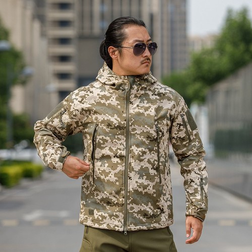 Waterproof tactical soft - waterproof, shell