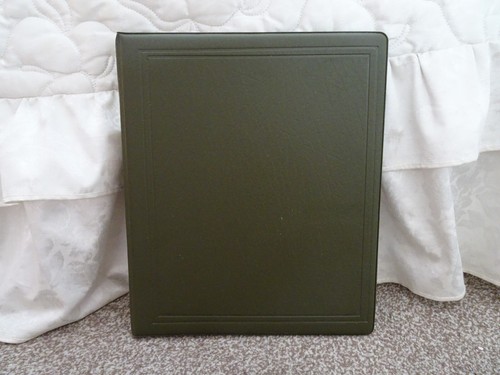 Stamp album green inc - album,