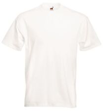 Fruit Of The Loom Plain Cotton Heavy Weight Premium Tee T-Shirt Tshirt S - 5XL