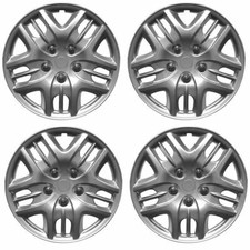 ROVER 25 Car Wheel Trims Hub Caps Plastic Covers Phantom 14" Silver