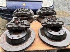 FULL SET OF PORSCHE CAYENNE 955 BREMBO FRONT & REAR BRAKE CALIPERS & DISKS,PADS