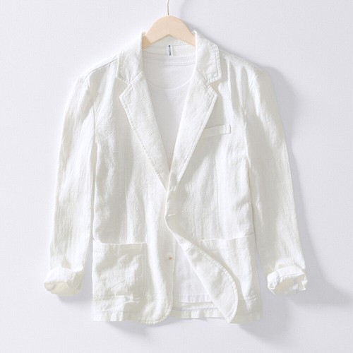 Mens jacket cotton linen - mens,
