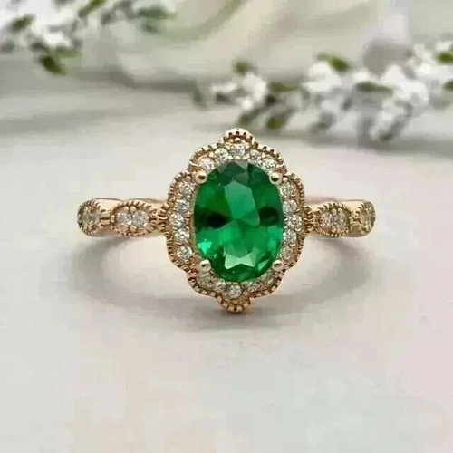 Art deco style - deco, emerald