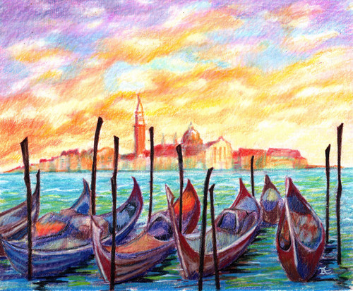 Original drawing paper - on,