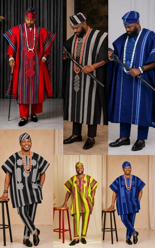 Men aso oke traditional - men's,