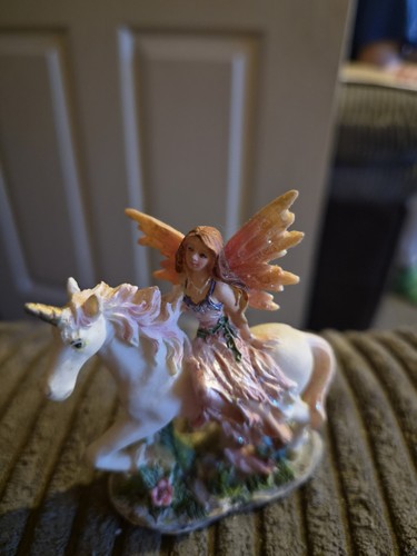 Fairy unicorn ornament - on,