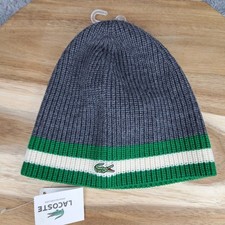 Lacoste Hat Cap Beanie Gray