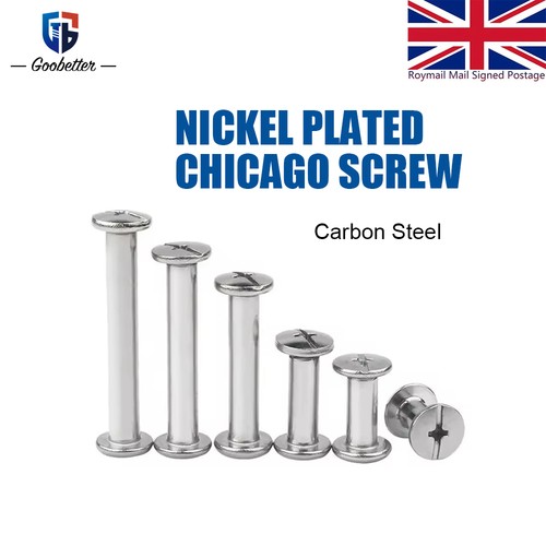 Nickel plated binding - m5,