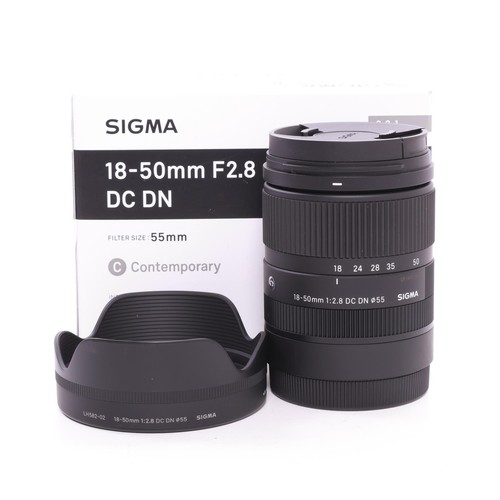 Sigma 50mm 8 - 18-50mm, dc