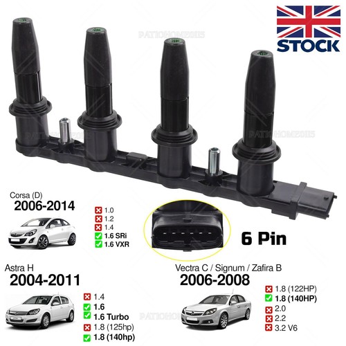 Ignition coil pack - ignition, pin