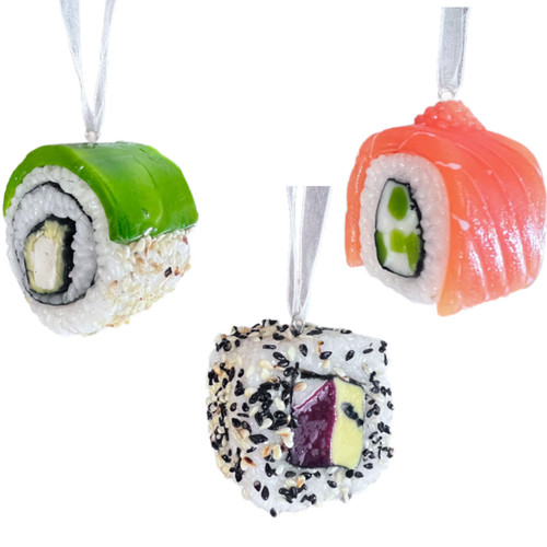 Set sushi ornaments - set, 3
