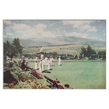 Postcard Bowling Green Scene