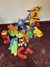 Huge VTech Toot-Toot Drivers Car Bundle Play Set Tracks Vehicles Mixed Lot