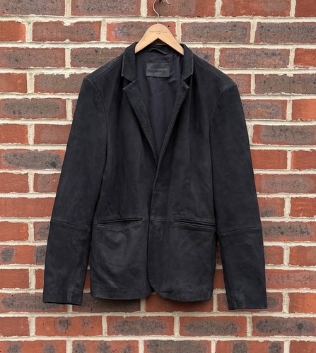 Allsaints mens leather jacket - allsaints,