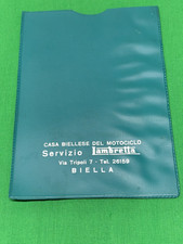 Orig. 1960"s Italian Lambretta Dealer " CASA BIELLESE" Document Holder ULMA