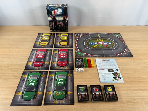 Pit crew board game - game, geoff