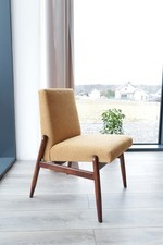 Vintage Chair Yellow Moutarde