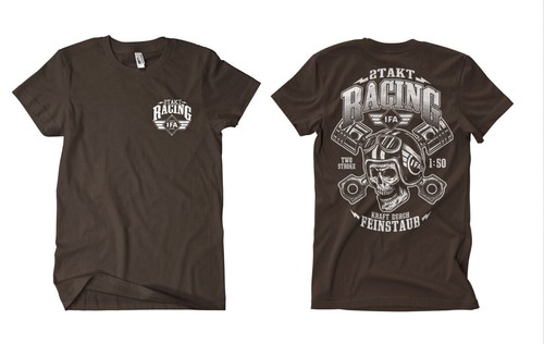 Stroke moped racing shirt - 2, t-shirt
