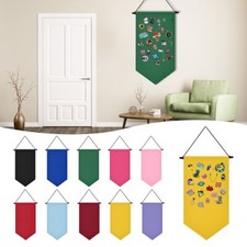 Wall Hanging Brooch Pin Display Multifunctional Wall Canvas Banner