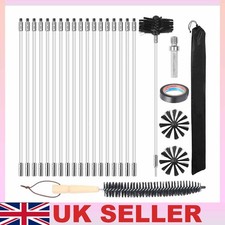 Chimney Sweep Brush & Rod Kit