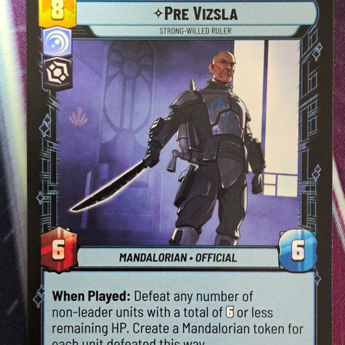 Star wars unlimited - star, vizsla