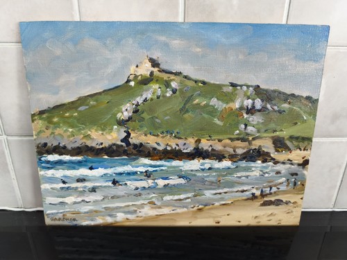 Ives surfing school - ives, oil