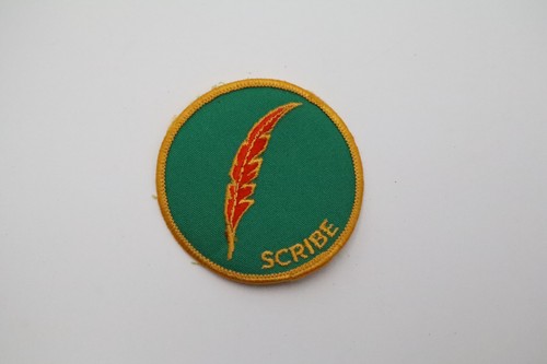 Vintage bsa scribe merit badge - vintage,