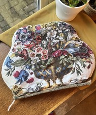 Vintage Floral Sari Tea Cosy