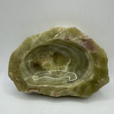 Vintage Onyx Marble Ashtray Large 18cm