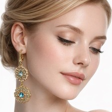 Marchesa Gold-Tone Crystal &