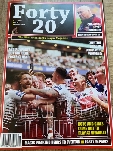 Forty rugby league magazine - forty,