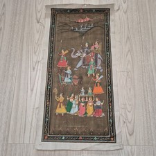 Vintage Indian Painting On