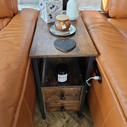 Industrial narrow sofa side - industrial,